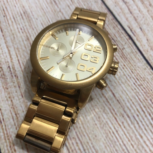 Diesel Accessories - Gold Diesel Watch